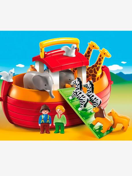 6765 Arche de Noé Transportable Playmobil 1, 2, 3 Multicolore 3 - vertbaudet enfant 