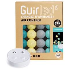 Guirlande lumineuse boules coton LED USB - Télécommandée -Veilleuse bébé 2h -  4 intensités - 32 boules 3,2m - Scandivave  - vertbaudet enfant