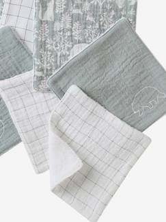 Linge de maison et décoration-Linge de bain-Serviette de bain-Lot de 6 lingettes lavables