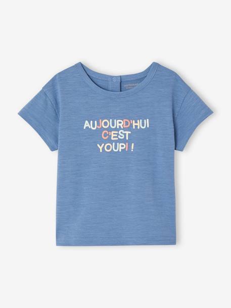 Bébé-T-shirt, sous-pull-T-shirt "paradis" bébé manches courtes