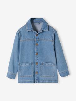 -Surchemise mixte en jean personnalisable enfant