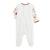 Pyjama bébé en velours Amaya BLANC 2 - vertbaudet enfant 