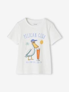 Garçon-T-shirt, polo, sous-pull-T-shirt-Tee-shirt animal ludique garçon