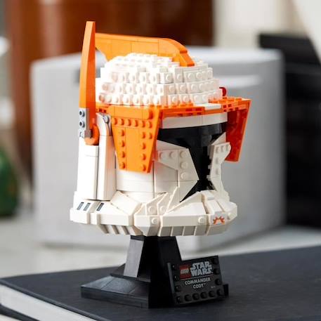 LEGO® Star Wars 75350 Le Casque du Commandant Clone Cody, Maquette pour Adultes à Construire BLANC 3 - vertbaudet enfant 