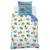 Parure de lit imprimée 100% coton, POKEMON GO 140x200+63x63cm BLEU 4 - vertbaudet enfant 