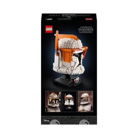 LEGO® Star Wars 75350 Le Casque du Commandant Clone Cody, Maquette pour Adultes à Construire BLANC 6 - vertbaudet enfant 