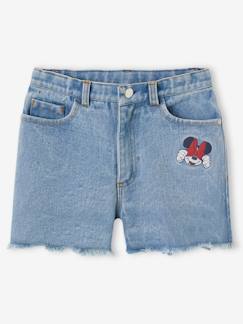 -Short fille Disney® Minnie en denim brodé