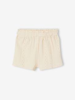 -Short en maille fantaisie bébé