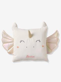 Linge de maison et décoration-Coussin carré licorne personnalisable