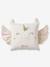 Coussin Licorne personnalisable écru 1 - vertbaudet enfant 