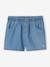 Short en denim léger fille facile à enfiler stone 1 - vertbaudet enfant 