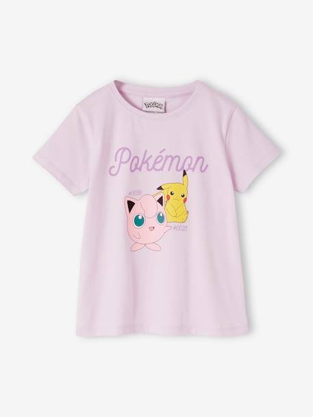 Pyjashort bicolore fille Pokemon® Lavande/gris chiné 3 - vertbaudet enfant 