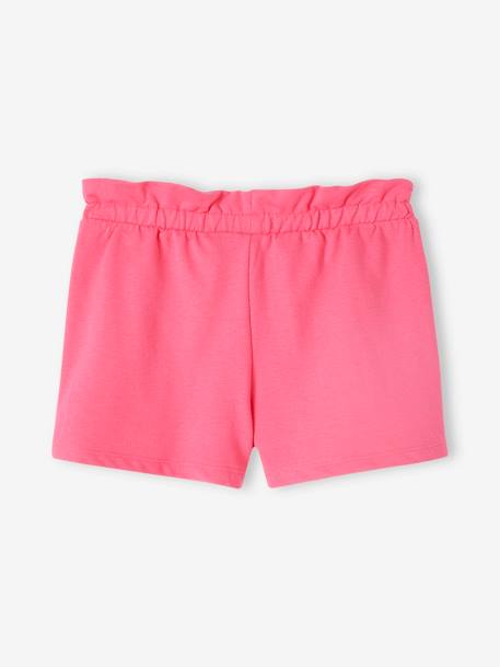 Lot de 2 shorts fille abricot+mauve+rose bonbon 17 - vertbaudet enfant 