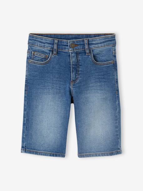 Bermuda en jean Basics garçon double stone+stone 2 - vertbaudet enfant 