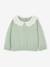 Sweat col brodé bébé personnalisable caramel+vanille+vert sauge 15 - vertbaudet enfant 