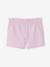 Lot de 2 shorts fille abricot+mauve+rose bonbon 10 - vertbaudet enfant 