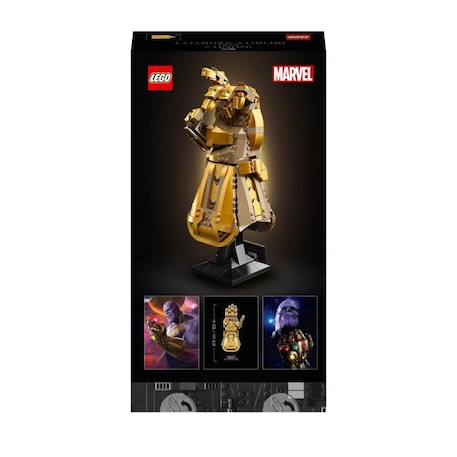 LEGO® 76191 Marvel Le Gant de l’infini –Thanos à construire pour Adultes, Cadeau, Décoration ROUGE 5 - vertbaudet enfant 