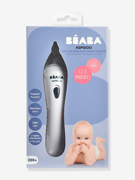 Mouche-bébé BEABA Aspidoo blanc 9 - vertbaudet enfant 