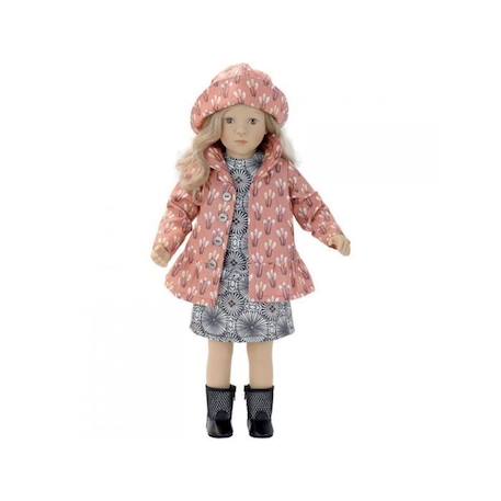 Poupée Finouche 48 cm 'elena' - rose-bleu - PETITCOLLIN - Age: 3 ans - Genre: Mixte ROSE 1 - vertbaudet enfant 