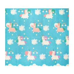 Tapis d éveil Pliable Réversible Bébé Licorne & Animaux - 180 x 200 cm - Géant - Kidolo  - vertbaudet enfant