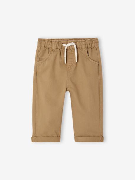 Bébé-Pantalon droit bébé taille élastiquée