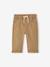 Pantalon droit bébé taille élastiquée beige 1 - vertbaudet enfant 