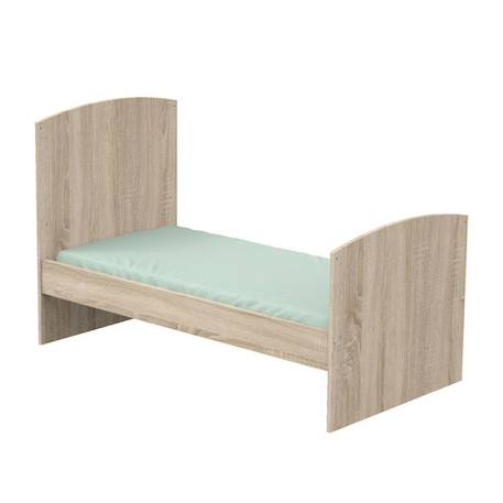 Little Big Bed 140x70 Access Bois MARRON 3 - vertbaudet enfant 