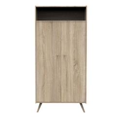 Chambre et rangement-Chambre-Armoire, portant-Armoire 2 portes, 1 niche Access Bois