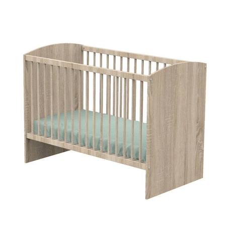 Lit bébé 120x60 Access Bois MARRON 1 - vertbaudet enfant 