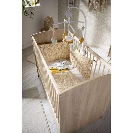 Lit bébé 120x60 Access Bois MARRON 5 - vertbaudet enfant 