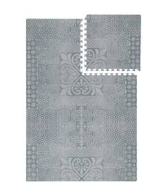 -Tapis de Jeu Prettier Puzzle Toddlekind Gris - Taille 120x180cm - Mousse Eco-Responsable EVA