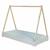 Pack lit empilable cabane avec matelas Jelly   Gris 90x190 cm GRIS 1 - vertbaudet enfant 