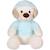 Chien en peluche - GIPSY - Sweat bleu clair - 40 cm BLEU 2 - vertbaudet enfant 