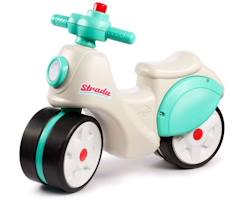 Porteur scooter Strada - Falk - Couleur crème et vert - Mixte - A partir de 12 mois  - vertbaudet enfant