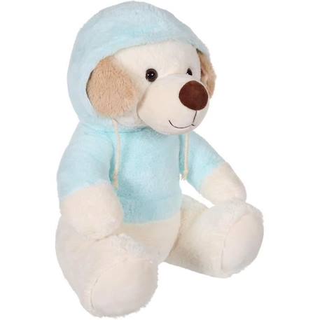 Chien en peluche - GIPSY - Sweat bleu clair - 40 cm BLEU 3 - vertbaudet enfant 