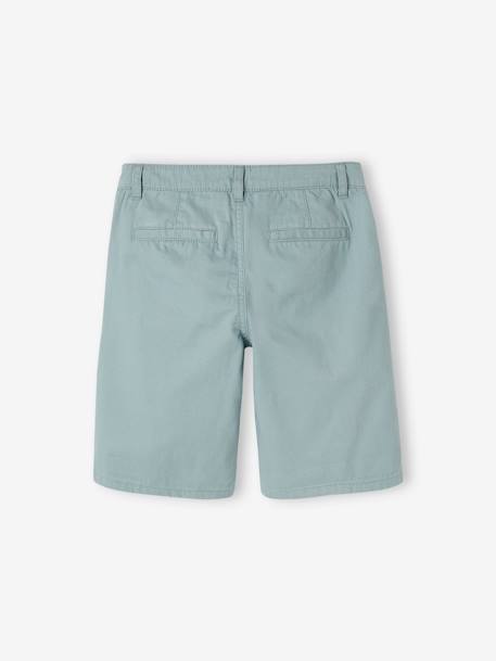 Bermuda chino garçon beige+BLEU+bleu grisé+rouge+vert 17 - vertbaudet enfant 