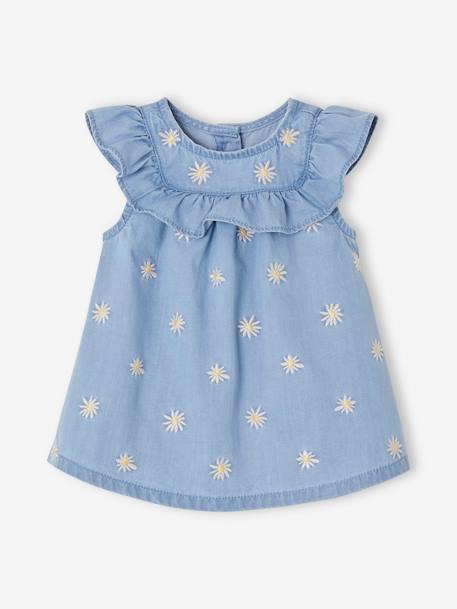 Ensemble naissance : robe + bloomer  - vertbaudet enfant