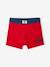 Lot de 5 boxers stretch pompiers garçon en coton bio bleu océan 3 - vertbaudet enfant 