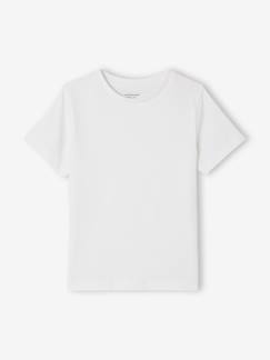 Garçon-T-shirt, polo, sous-pull-T-shirt-T-shirt uni Basics garçon manches courtes