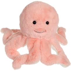 Jouet-Premier âge-Peluche pieuvre corail GIPSY - 30 cm - pour enfant dès la naissance