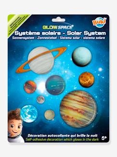 Jouet-Jeux éducatifs-Jeux scientifiques-Système Solaire - Planètes phosphorescentes à coller - BUKI