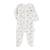 Pyjama bébé en velours Joy BLANC 1 - vertbaudet enfant 