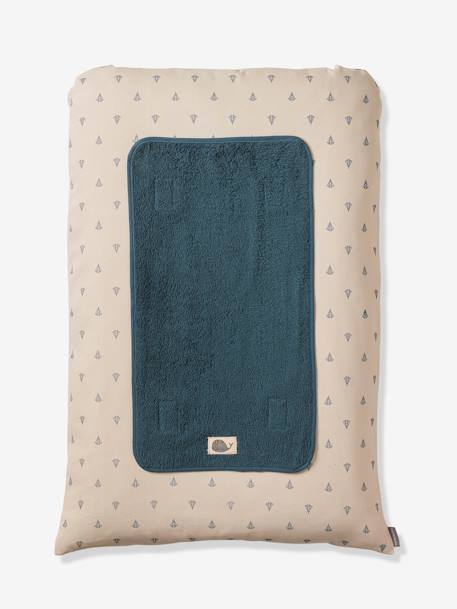 Matelas à langer personnalisable NAVY SEA beige imprimé 2 - vertbaudet enfant 