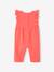 Combinaison bébé en gaze de coton corail+écru 2 - vertbaudet enfant 