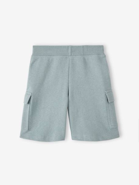 Short sport style battle garçon marine+vert d'eau 11 - vertbaudet enfant 