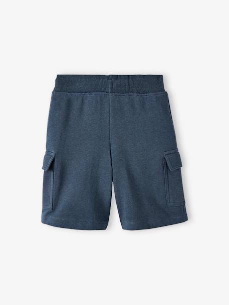 Short sport style battle garçon marine+vert d'eau 4 - vertbaudet enfant 