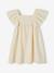 Robe en gaze de coton détail fantaisie en crochet fille écru 2 - vertbaudet enfant 