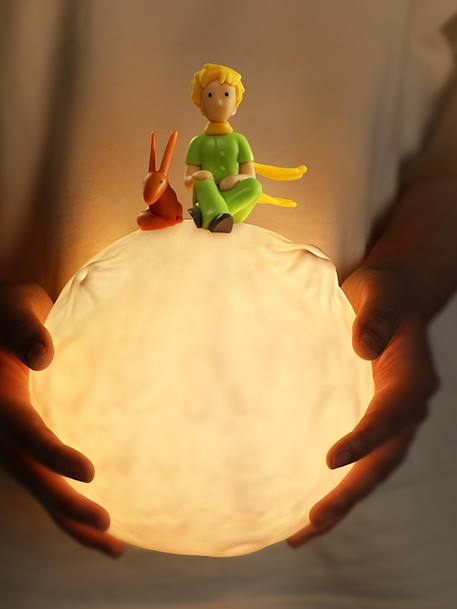 Veilleuse tactile Le petit prince et le Renard - TROUSSELIER blanc 3 - vertbaudet enfant 