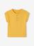 T-shirt tunisien bébé nid d’abeille jaune 1 - vertbaudet enfant 