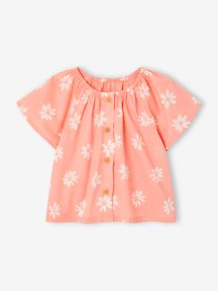 Bébé-Chemise, blouse-Blouse fleurie bébé